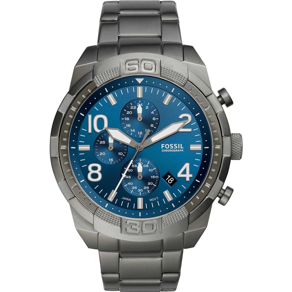 Chronograph Watch for Male Fossil FS5711 2024 Bronson