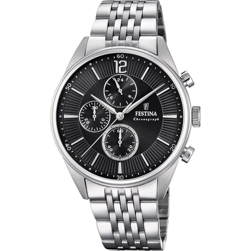 Chronograph Watch for Male 2024 chronograph Timeless F20343/8 Festina