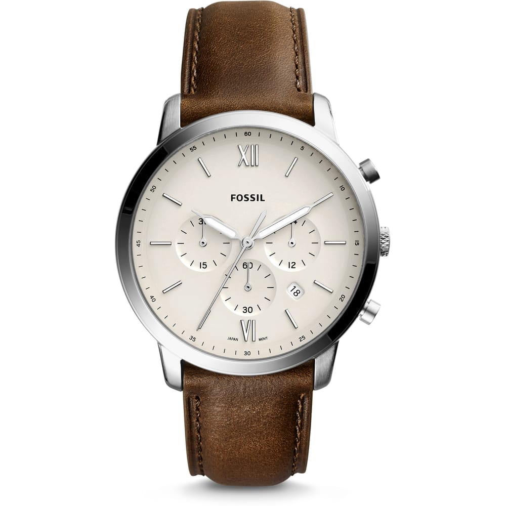 Chronograph Watch for Male Fossil FS5380 2024 Neutra chrono