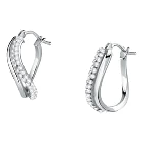 D'Amante Earrings Crystal hoops - P.77W801000300