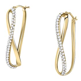 D'Amante Earrings Crystal hoops - P.76W801000600