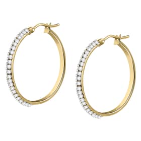 D'Amante Earring Crystal hoops - P.76W801000500