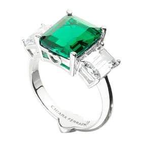 Chiara Ferragni Brand Ring Emerald - J19AWJ05010