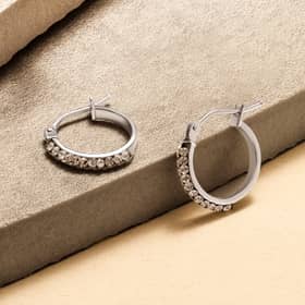D'Amante Earrings Crystal hoops - P.77W801000200