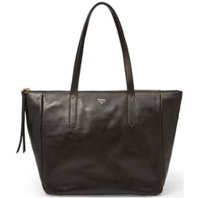 Handbag Fossil Black Leather