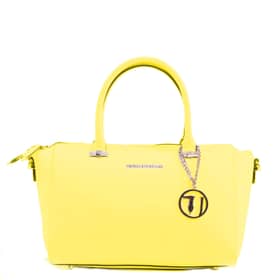 Handbag Trussardi Jeans Yellow polyurethane