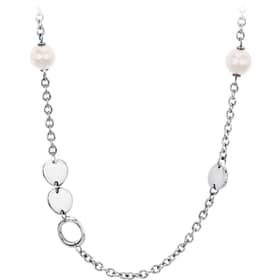 NECKLACE 2JEWELS OFF ROUND - 251327