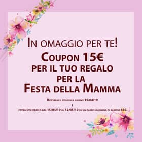 Free Coupon Mother's Day!