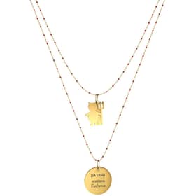 NECKLACE 10 BUONI PROPOSITI SWEET - N9841/R