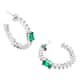 Chiara Ferragni Brand Earrings Emerald - J19AWJ14
