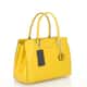 Handbag Trussardi Jeans Yellow Faux Leather