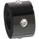 CHARM ACE in STEEL, BLACK PVD, CRYSTALS - SAAL28W